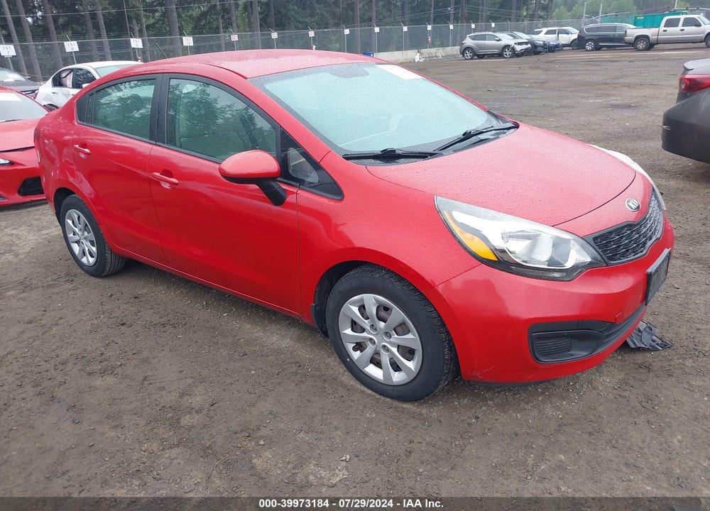 2013 KIA RIO LX VIN: KNADM4A39D6146824