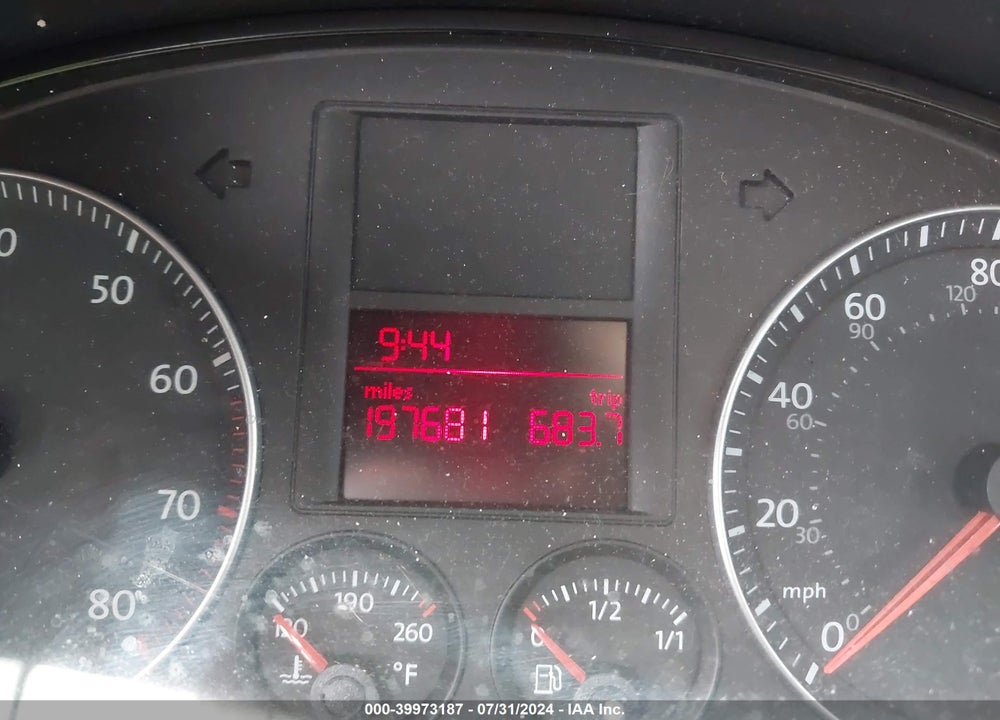 2009 VOLKSWAGEN JETTA SE VIN: 3VWRZ71K29M166694