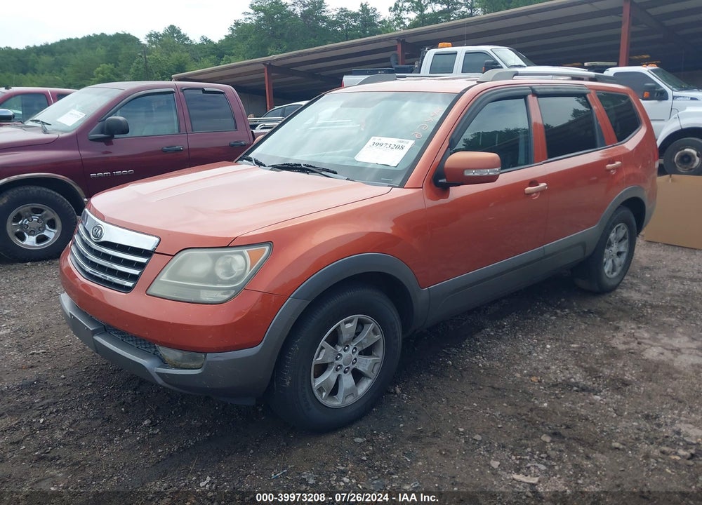 2009 KIA BORREGO EX V6 VIN: KNDJJ741995022446