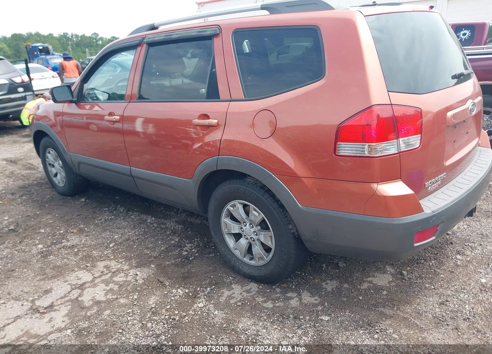 2009 KIA BORREGO EX V6 VIN: KNDJJ741995022446