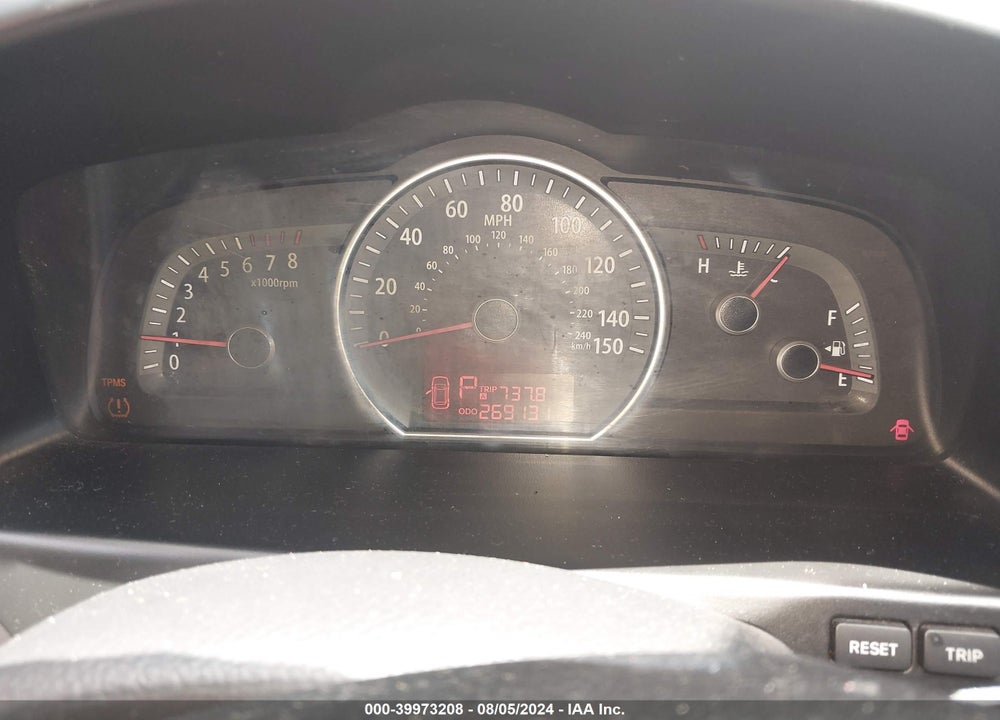2009 KIA BORREGO EX V6 VIN: KNDJJ741995022446