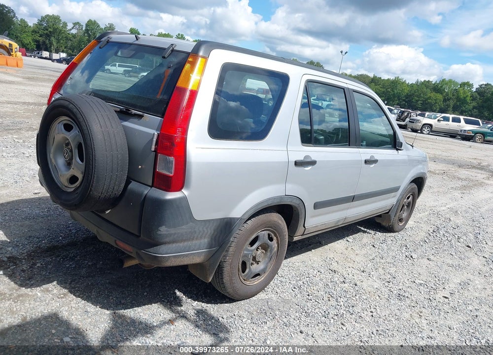 2004 HONDA CR-V LX VIN: SHSRD68434U204040