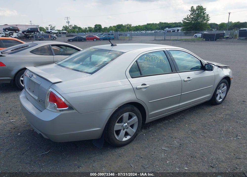 2008 FORD FUSION SE VIN: 3FAHP01118R107291