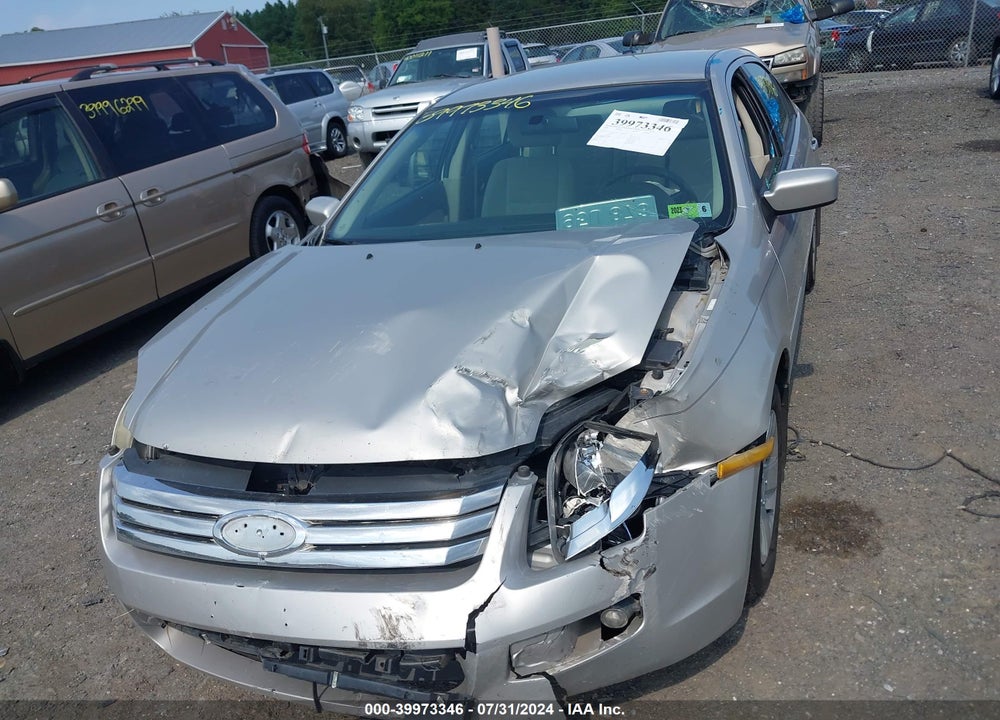 2008 FORD FUSION SE VIN: 3FAHP01118R107291