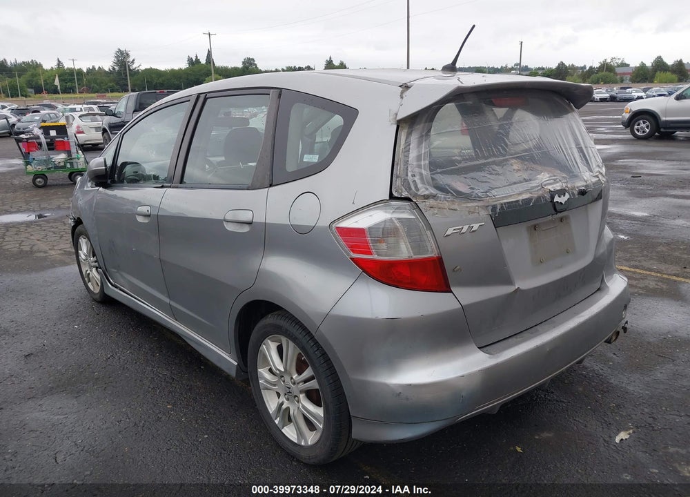 2009 HONDA FIT SPORT VIN: JHMGE88649S063089