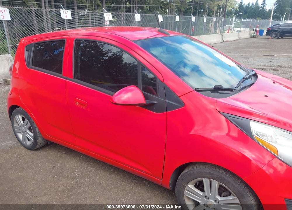 2013 CHEVROLET SPARK VIN: KL8CA6S96DC596995