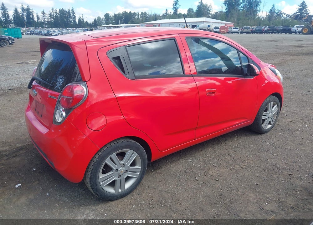 2013 CHEVROLET SPARK VIN: KL8CA6S96DC596995
