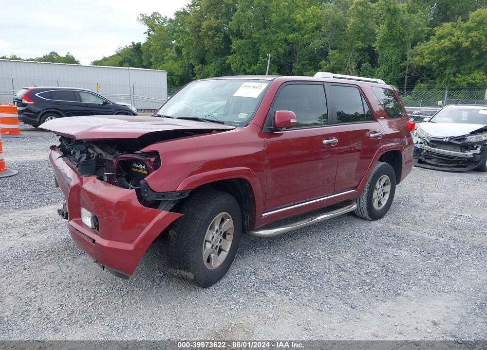 2012 TOYOTA 4RUNNER SR5 VIN: JTEBU5JR5C5109239