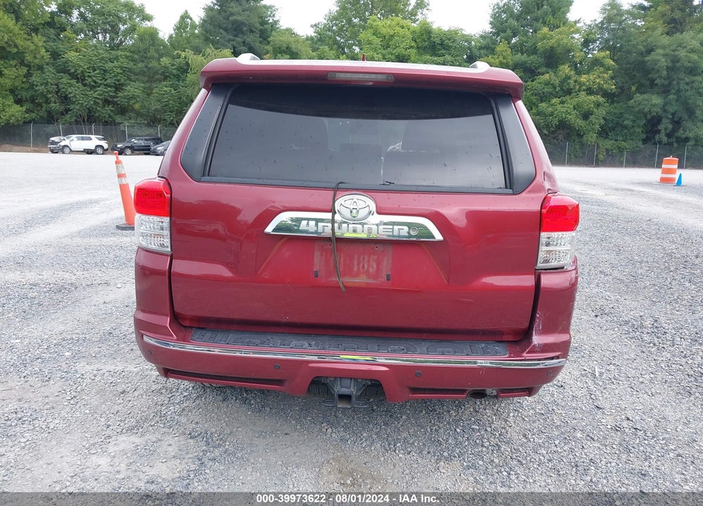 2012 TOYOTA 4RUNNER SR5 VIN: JTEBU5JR5C5109239
