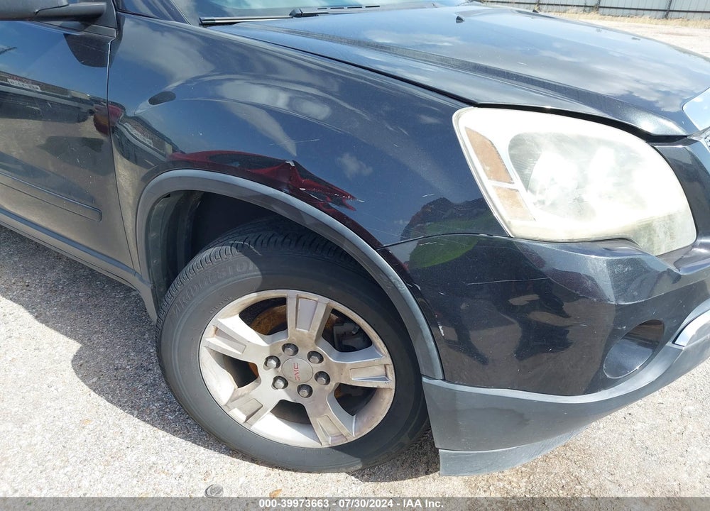 2012 GMC ACADIA SLE VIN: 1GKKVPED9CJ148066