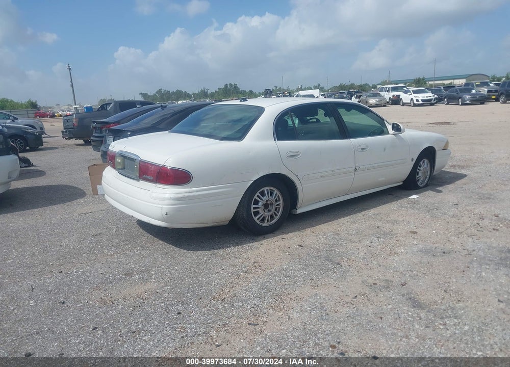 2004 BUICK LESABRE CUSTOM VIN: 1G4HP52K34U107676