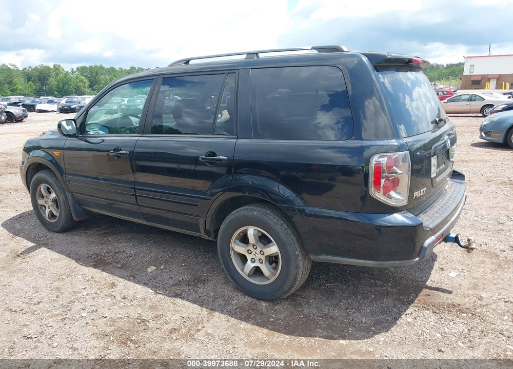 2007 HONDA PILOT EX-L VIN: 5FNYF28527B036023