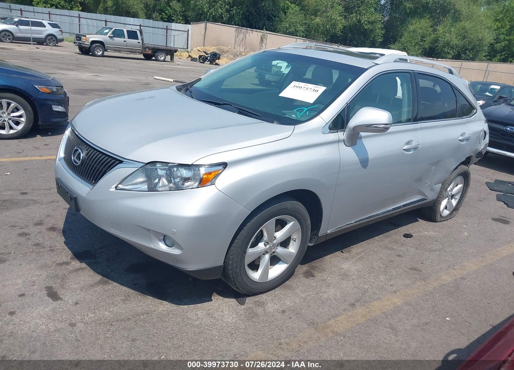 2011 LEXUS RX 350 VIN: 2T2BK1BA1BC118609