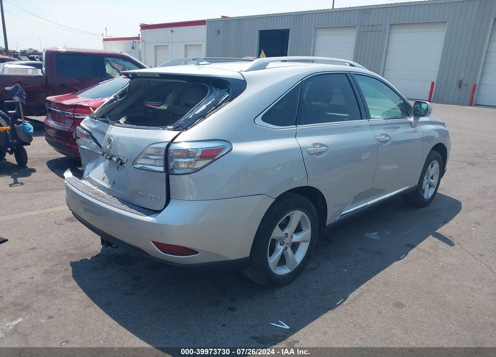 2011 LEXUS RX 350 VIN: 2T2BK1BA1BC118609