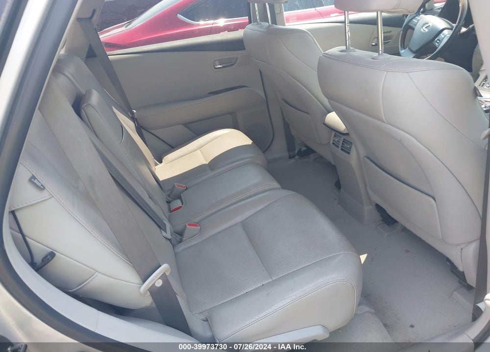 2011 LEXUS RX 350 VIN: 2T2BK1BA1BC118609