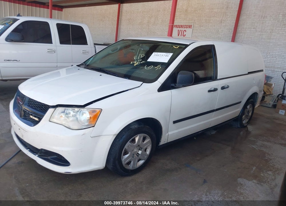 2013 RAM CARGO TRADESMAN VIN: 2C4RRGAG9DR753927