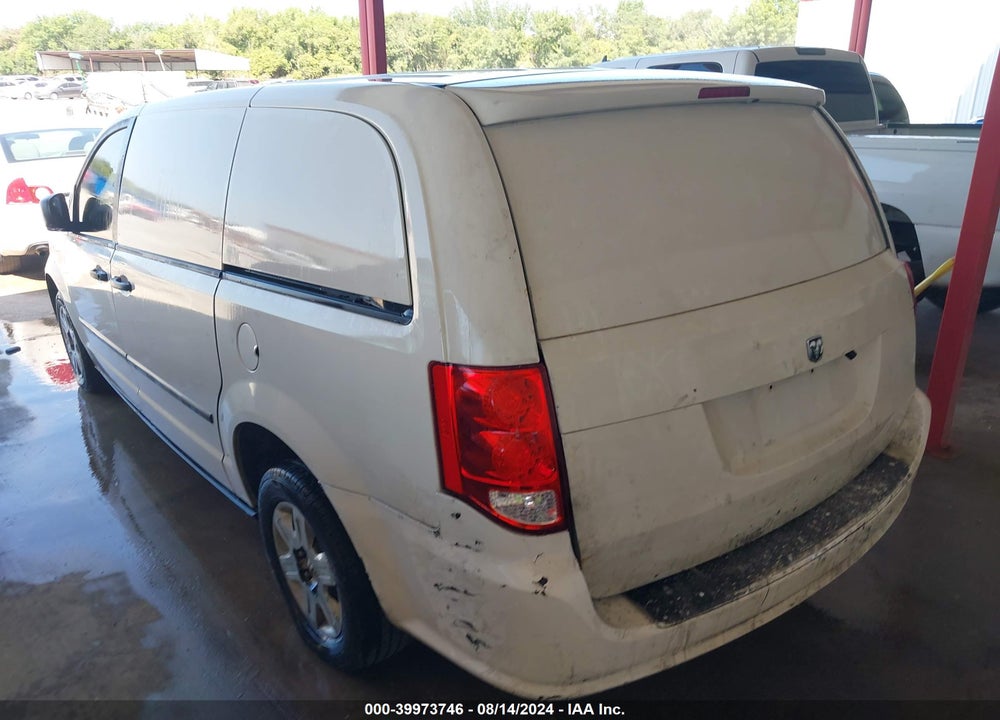2013 RAM CARGO TRADESMAN VIN: 2C4RRGAG9DR753927