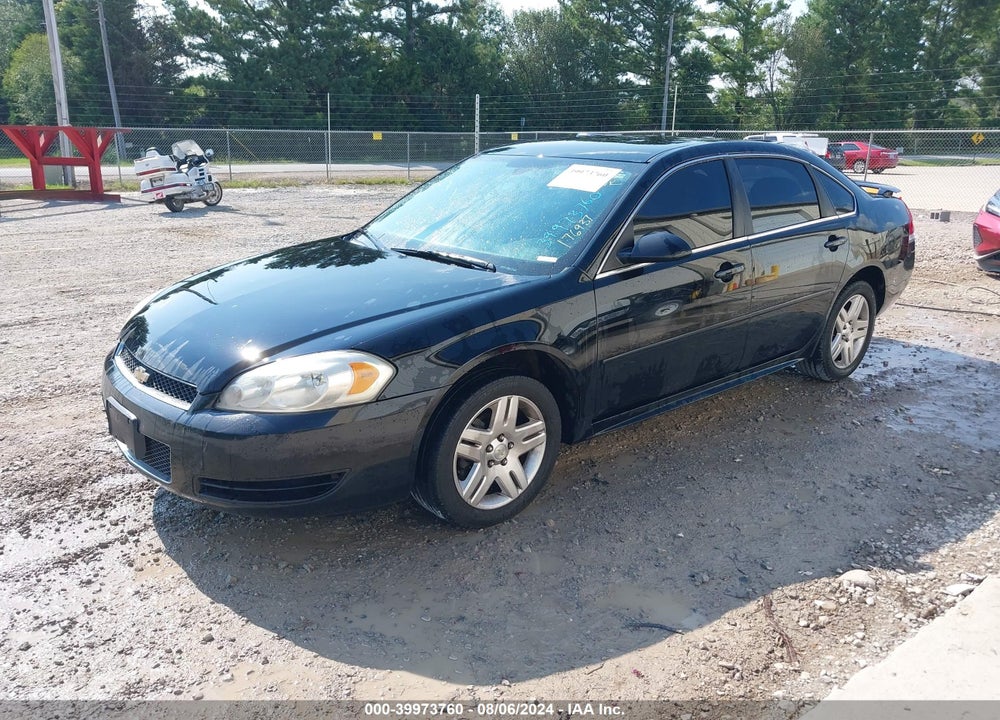 2013 CHEVROLET IMPALA LT VIN: 2G1WB5E35D1176937