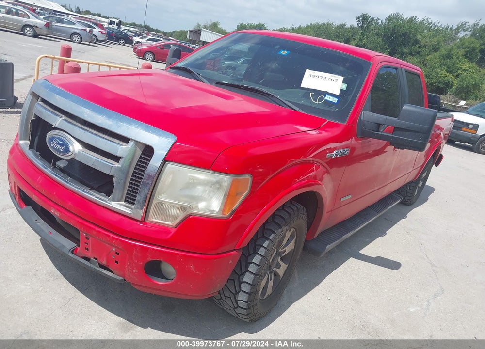 2012 FORD F-150 FX2 VIN: 1FTFW1CT6CFA04110
