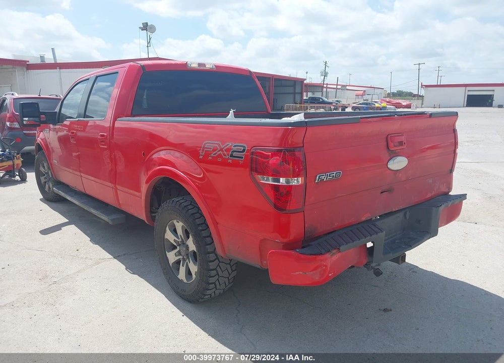 2012 FORD F-150 FX2 VIN: 1FTFW1CT6CFA04110