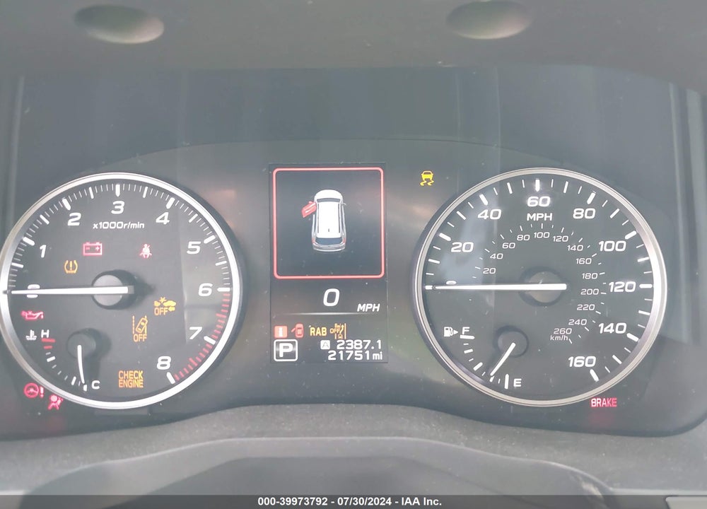 2024 SUBARU ASCENT PREMIUM 7-PASSENGER VIN: 4S4WMAED3R3402442