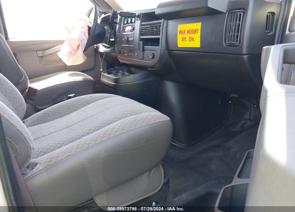 2019 CHEVROLET EXPRESS 2500 WORK VAN VIN: 1GCWGAFG3K1174514