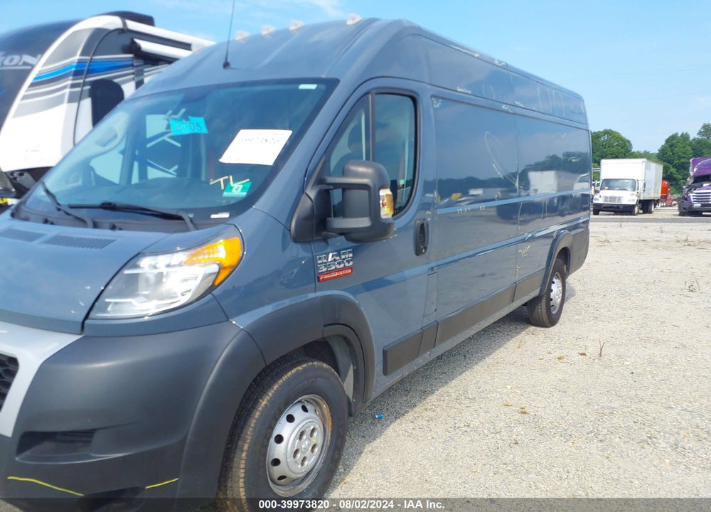 2020 RAM PROMASTER 3500 CARGO VAN HIGH ROOF 159 WB EXT VIN: 3C6URVJG5LE124946