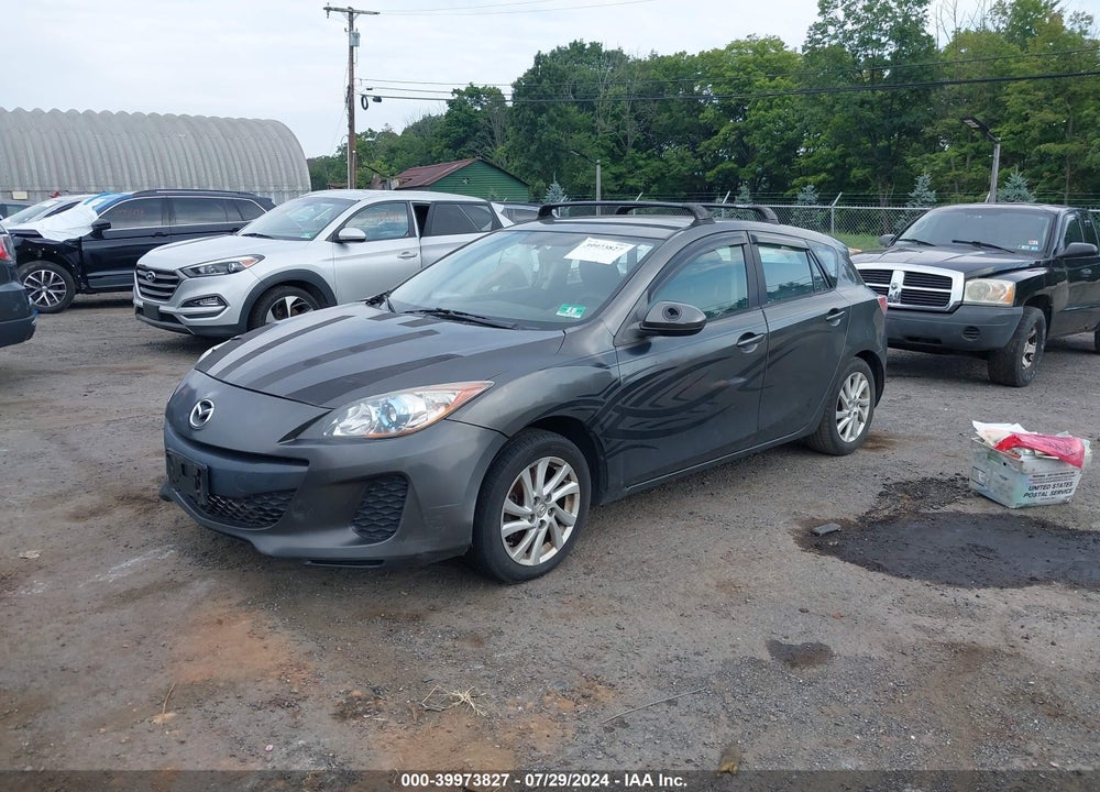 2012 MAZDA 3 I TOURING VIN: JM1BL1L84C1540490