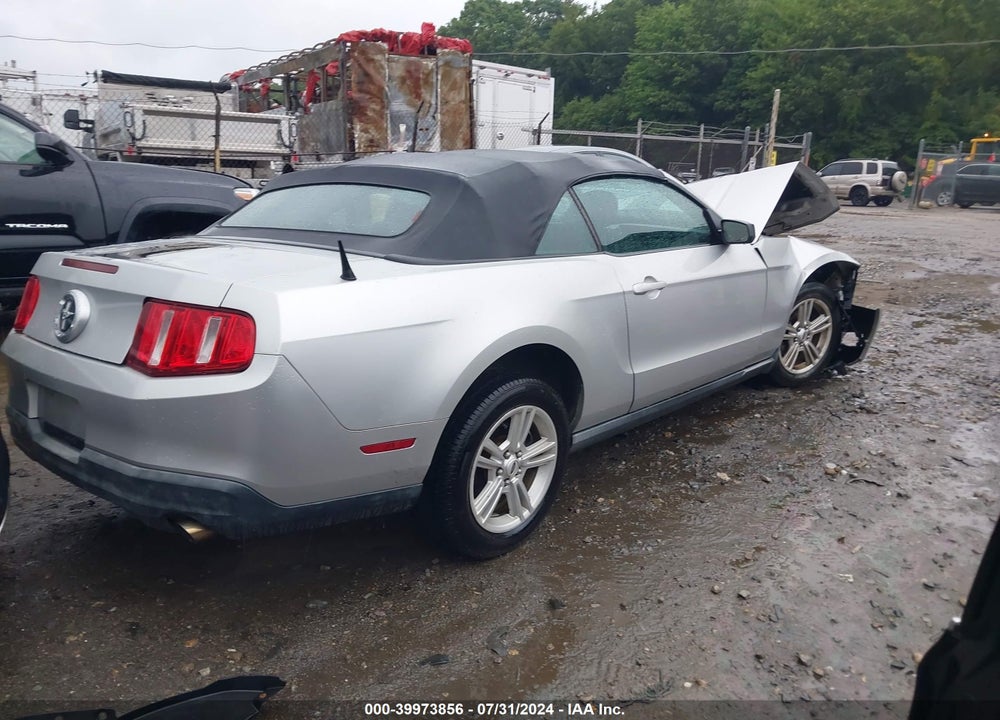 2010 FORD MUSTANG V6/V6 PREMIUM VIN: 1ZVBP8ENXA5114323