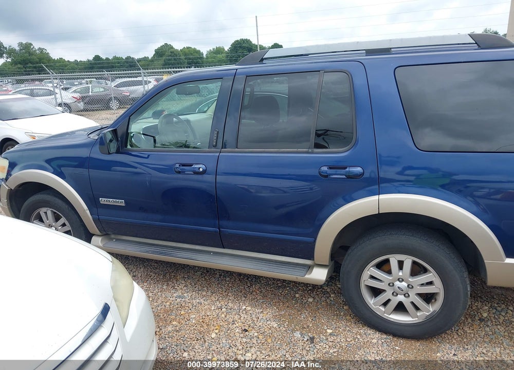 2007 FORD EXPLORER EDDIE BAUER VIN: 1FMEU64E37UA53311