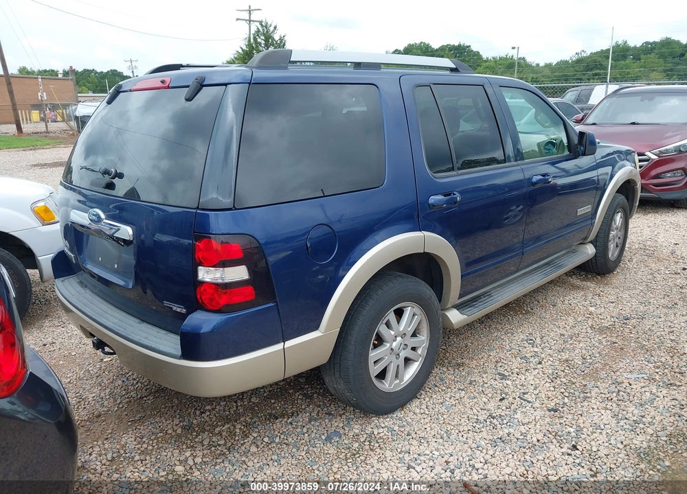 2007 FORD EXPLORER EDDIE BAUER VIN: 1FMEU64E37UA53311