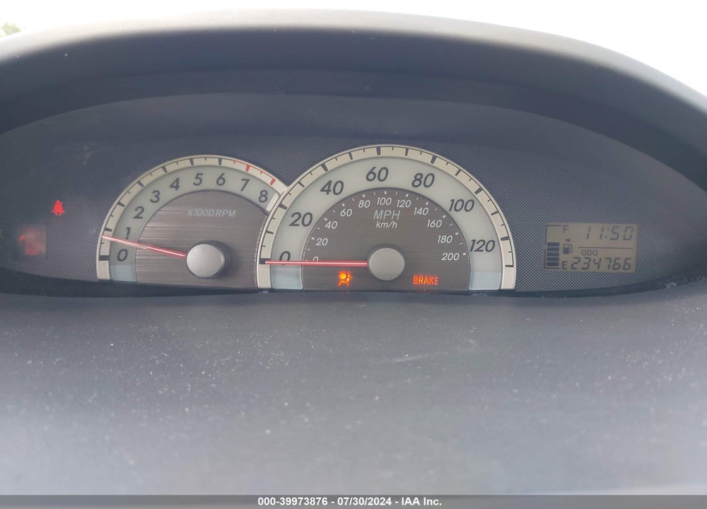 2008 TOYOTA YARIS S VIN: JTDBT923081297126