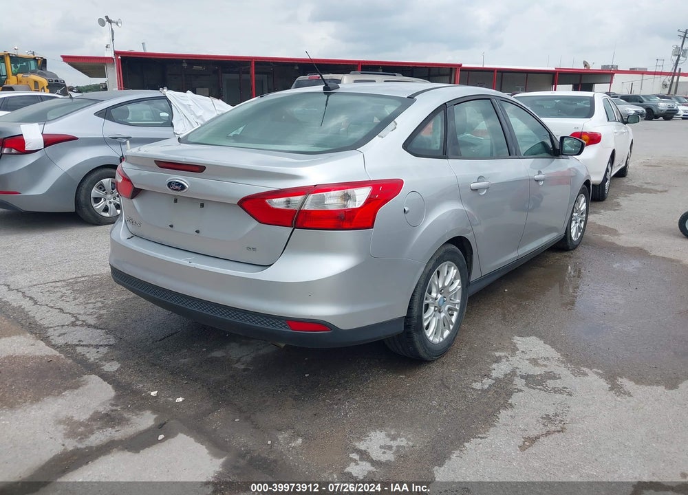 2012 FORD FOCUS SE VIN: 1FAHP3F28CL107895