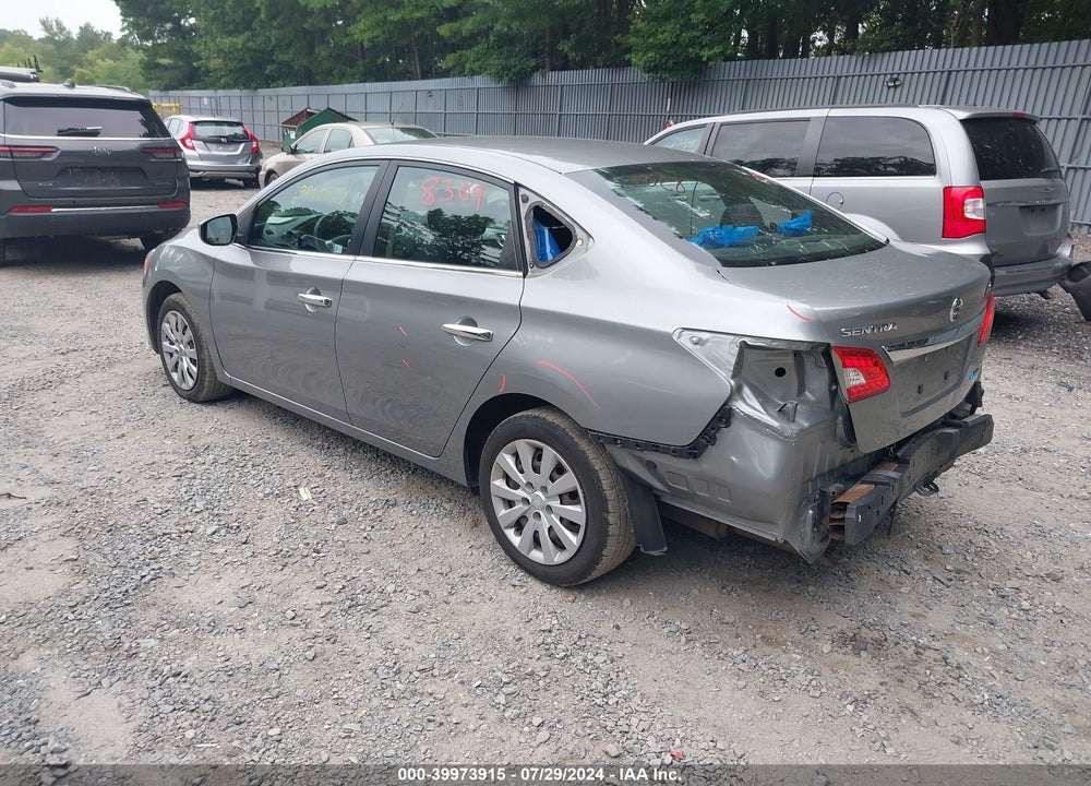2014 NISSAN SENTRA SV VIN: 3N1AB7AP7EY240360