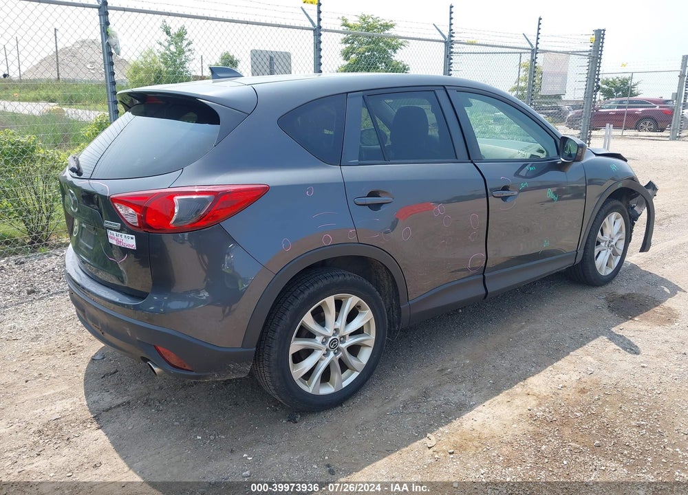 2014 MAZDA CX-5 GRAND TOURING VIN: JM3KE4DY6E0386889