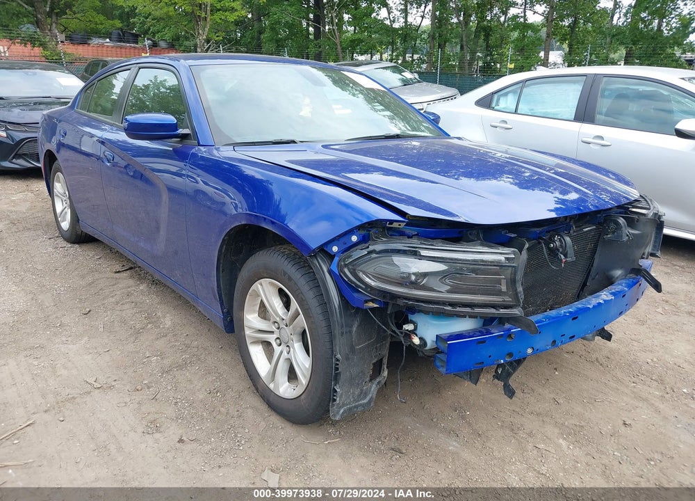 2022 DODGE CHARGER SXT RWD VIN: 2C3CDXBG5NH201548