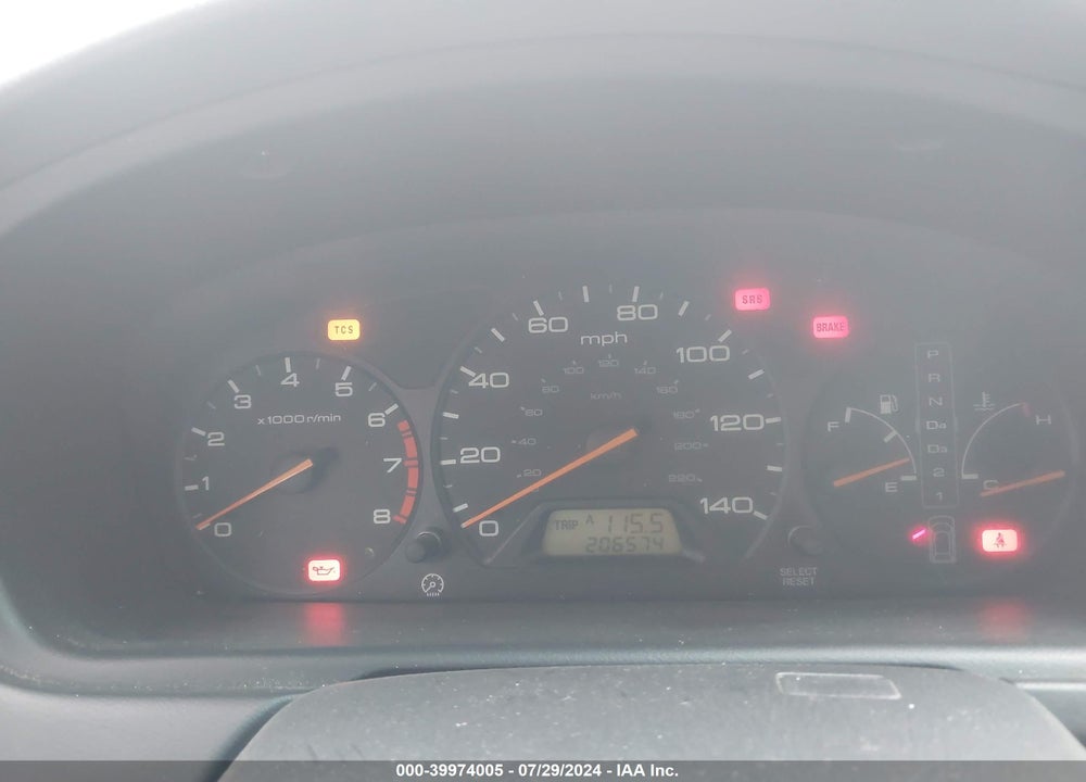 2001 HONDA ODYSSEY EX VIN: 2HKRL186X1H516478