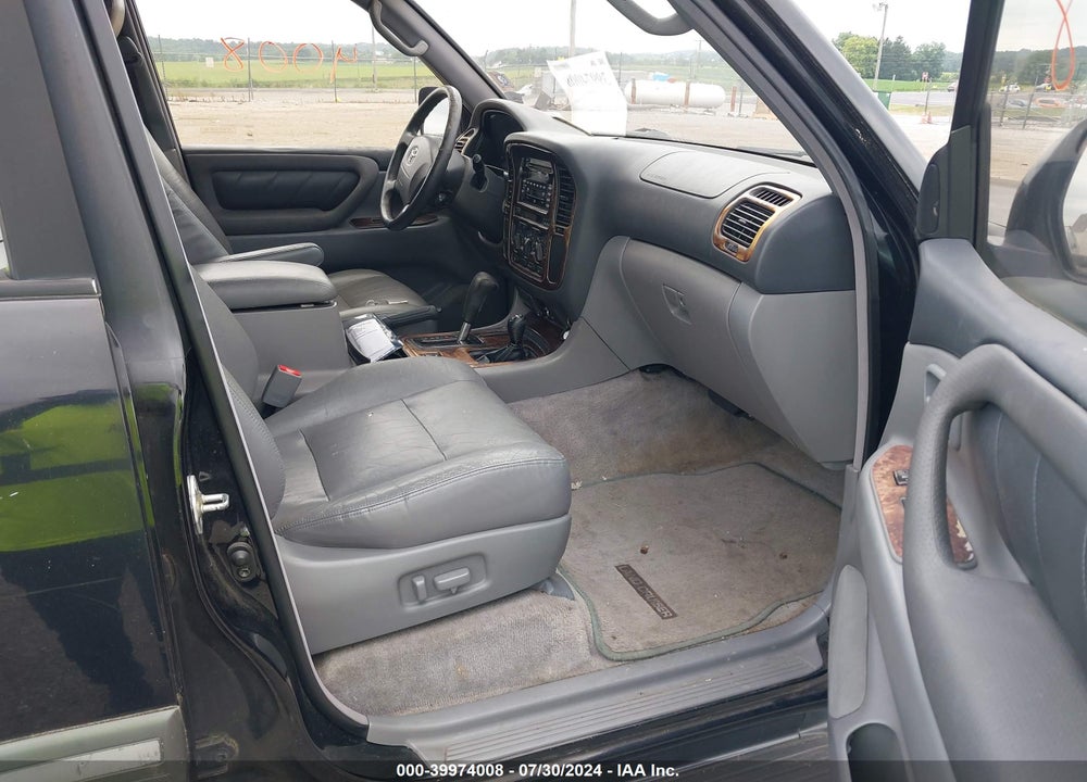 2001 TOYOTA LAND CRUISER VIN: JTEHT05J912001600
