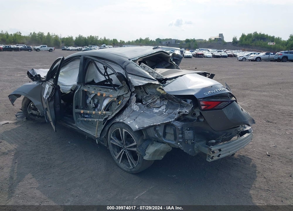 2020 NISSAN SENTRA SR XTRONIC CVT VIN: 3N1AB8DV9LY261952