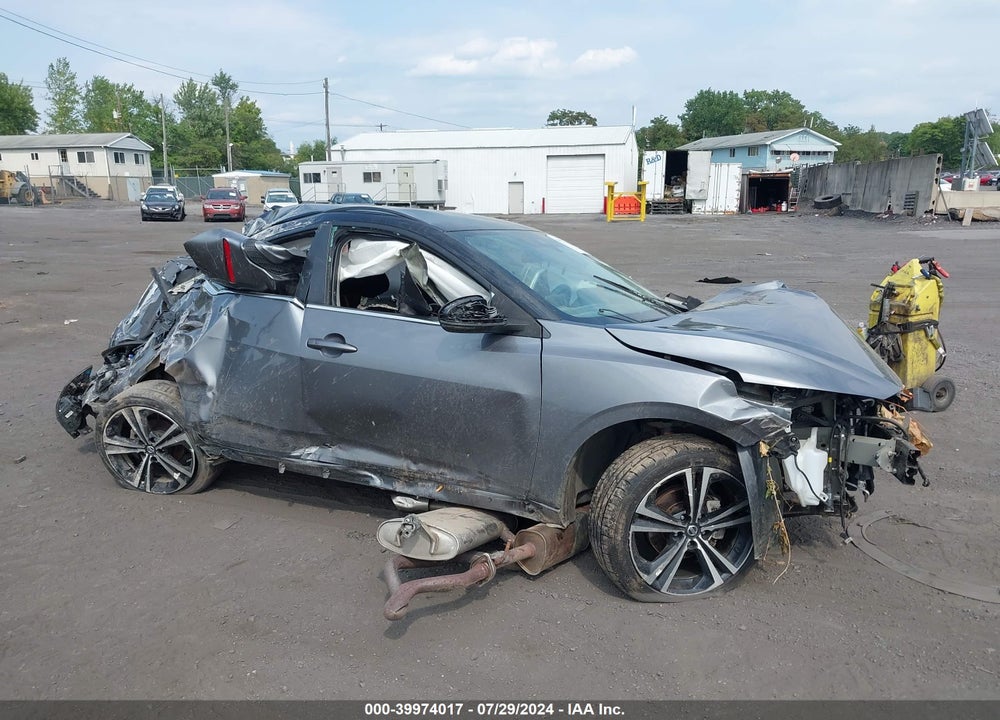 2020 NISSAN SENTRA SR XTRONIC CVT VIN: 3N1AB8DV9LY261952