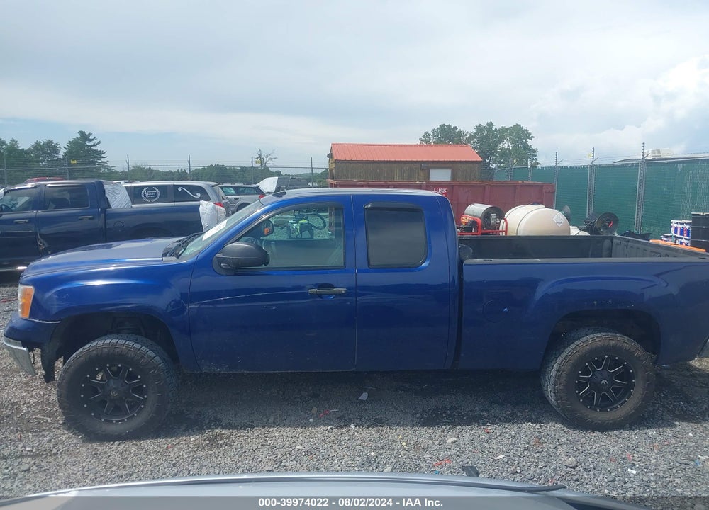 2013 GMC SIERRA 1500 SLE VIN: 1GTV2VE29DZ296113