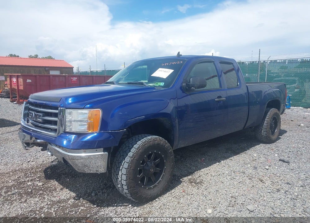 2013 GMC SIERRA 1500 SLE VIN: 1GTV2VE29DZ296113