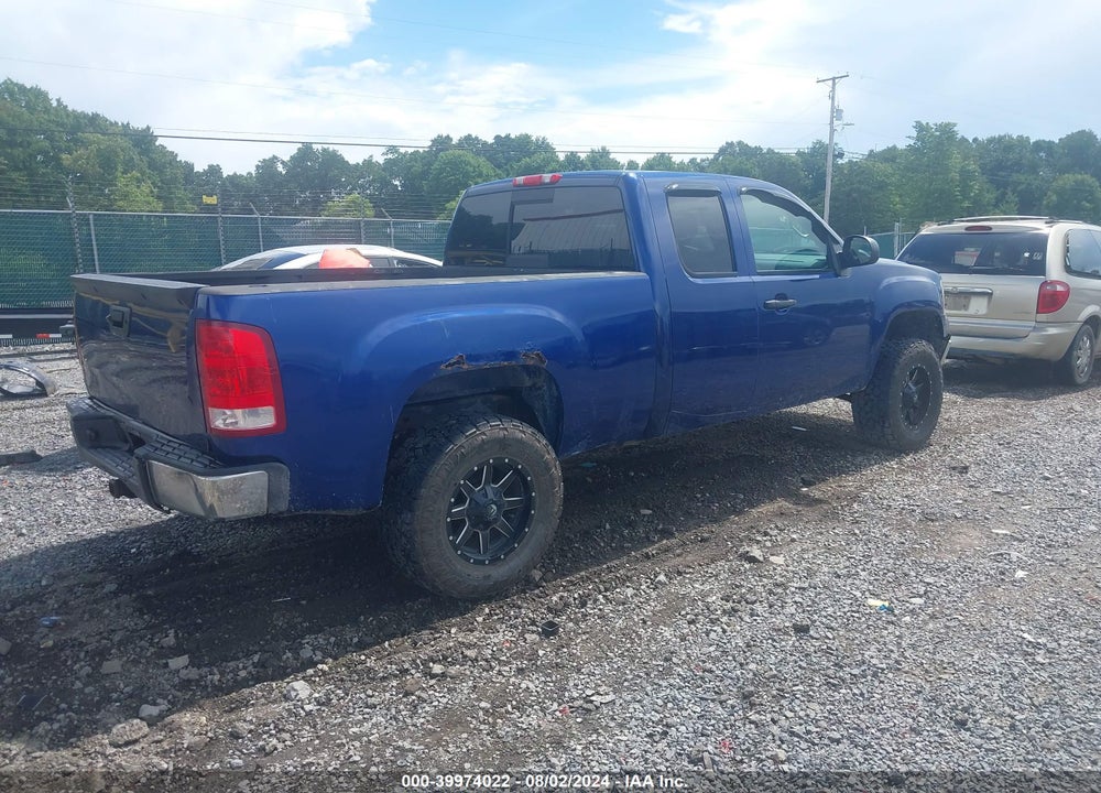 2013 GMC SIERRA 1500 SLE VIN: 1GTV2VE29DZ296113