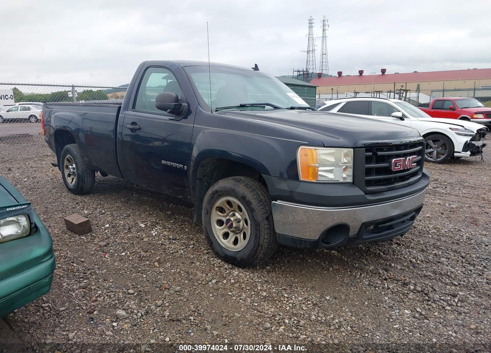 2008 GMC SIERRA 1500 WORK TRUCK VIN: 1GTEC14X68Z307335