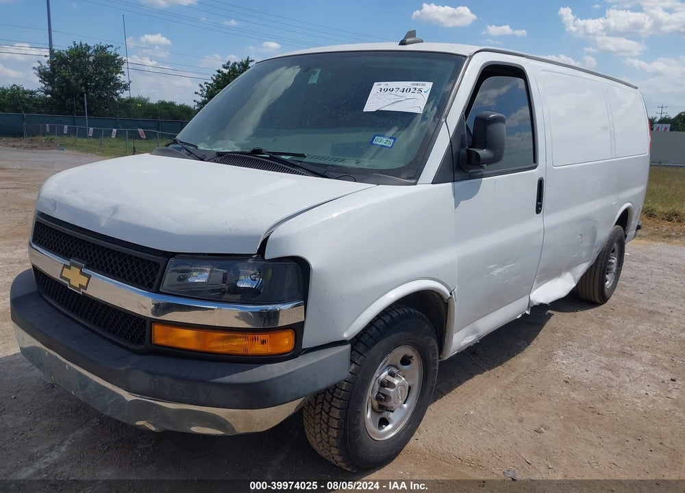 2019 CHEVROLET EXPRESS 2500 WORK VAN VIN: 1GCWGAFG6K1365814
