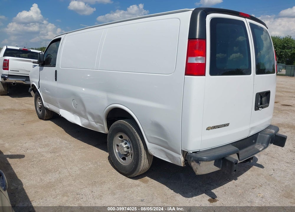 2019 CHEVROLET EXPRESS 2500 WORK VAN VIN: 1GCWGAFG6K1365814