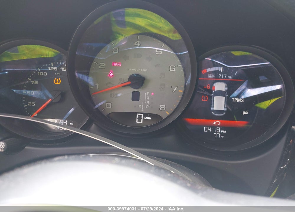 2015 PORSCHE MACAN S VIN: WP1AB2A53FLB58195
