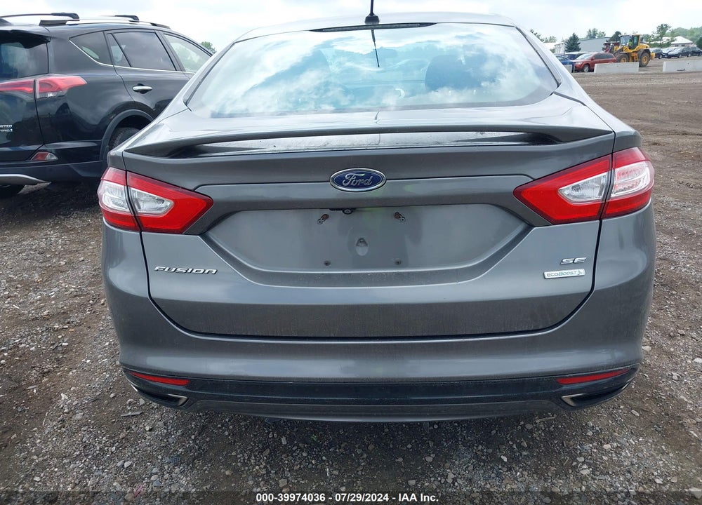 2014 FORD FUSION SE VIN: 3FA6P0H94ER215595