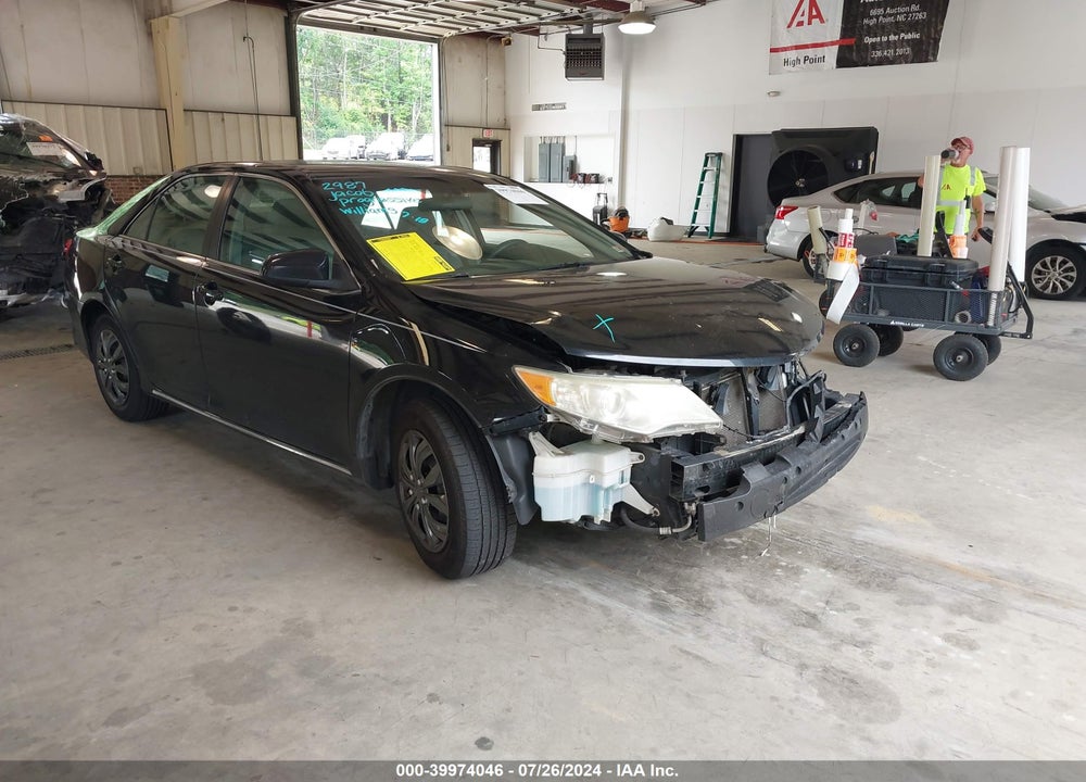 2012 TOYOTA CAMRY LE VIN: 4T4BF1FK2CR177363