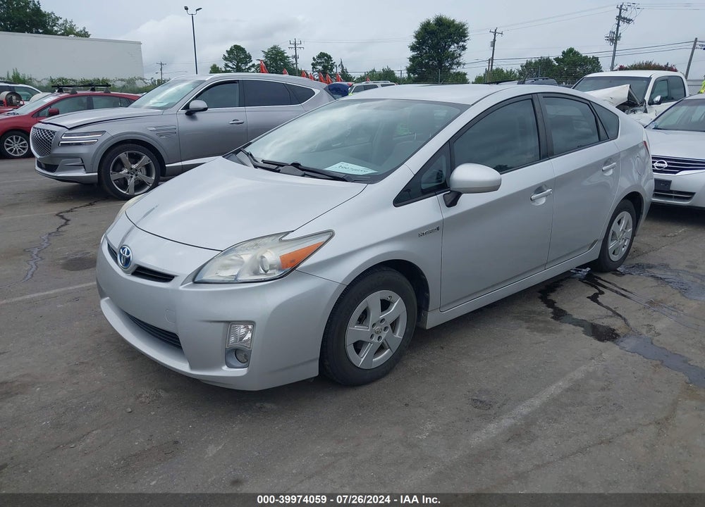 2011 TOYOTA PRIUS TWO VIN: JTDKN3DU3B1367142